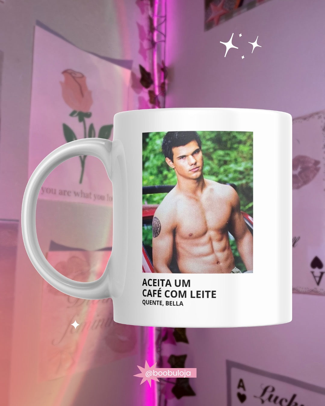 caneca Jacob café com leite