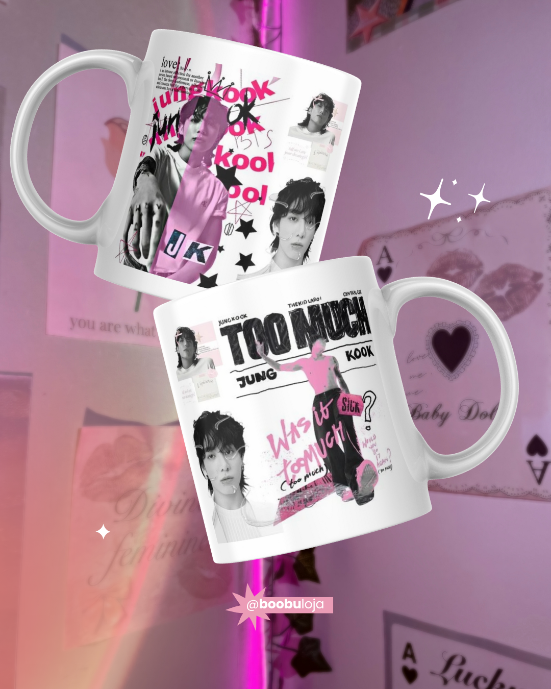 Caneca Jungkook Too Much