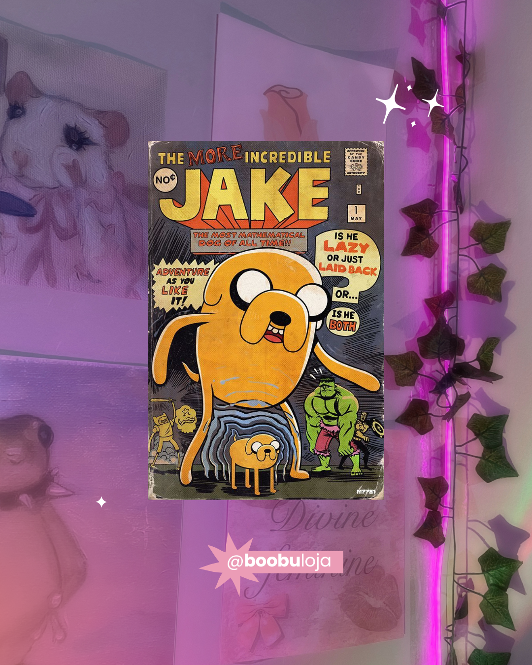 Placa Jake Hora de aventura