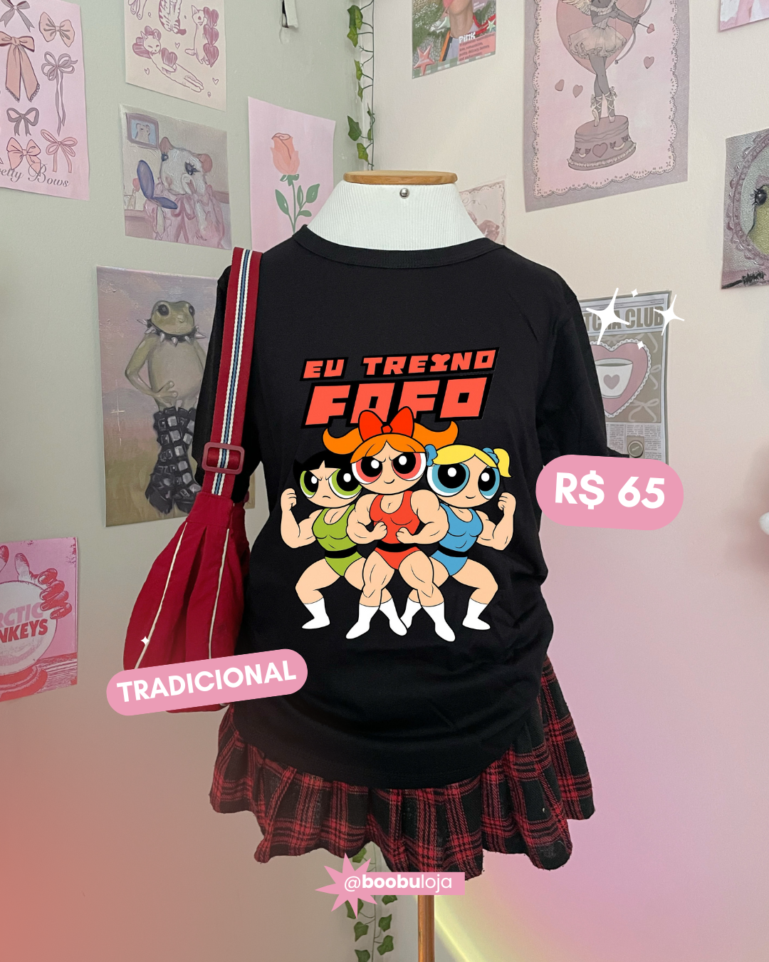 Tradicional Eu treino fofo