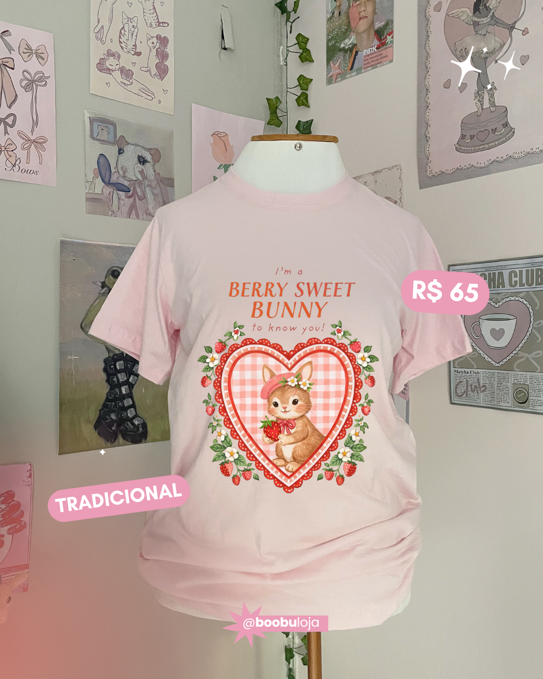 Tradicional Berry sweet bunny