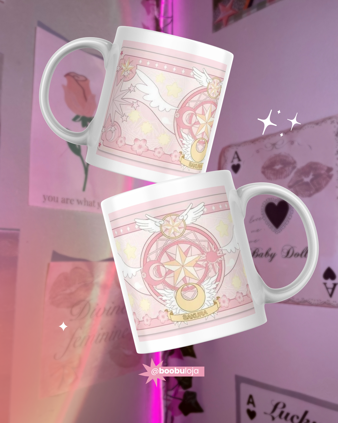Caneca Sakura card captor
