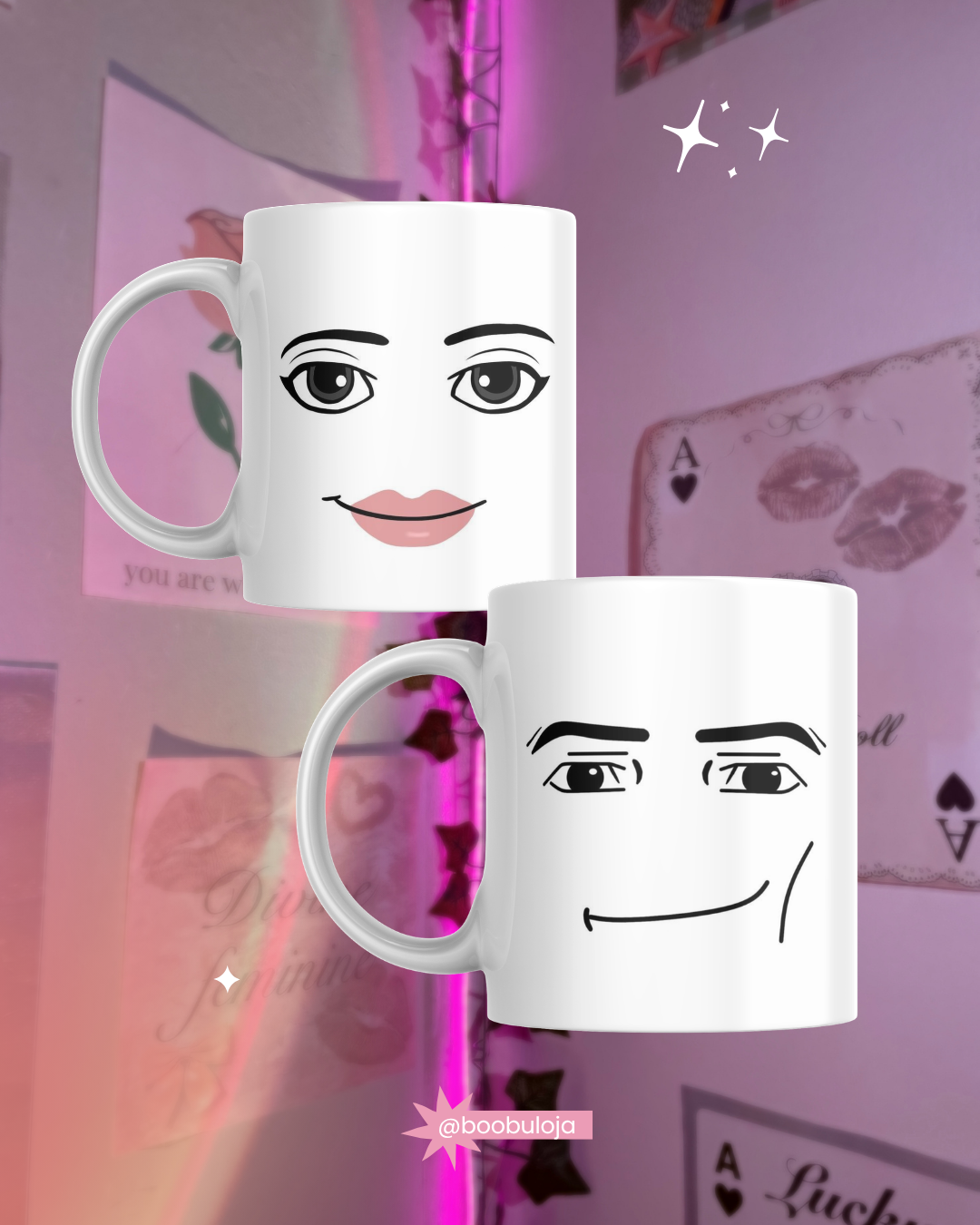 Kit caneca Roblox