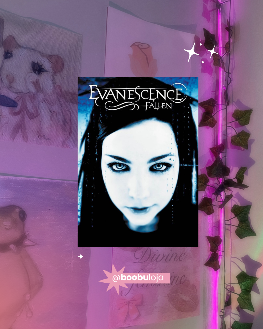 Placa Evanescence Fallen
