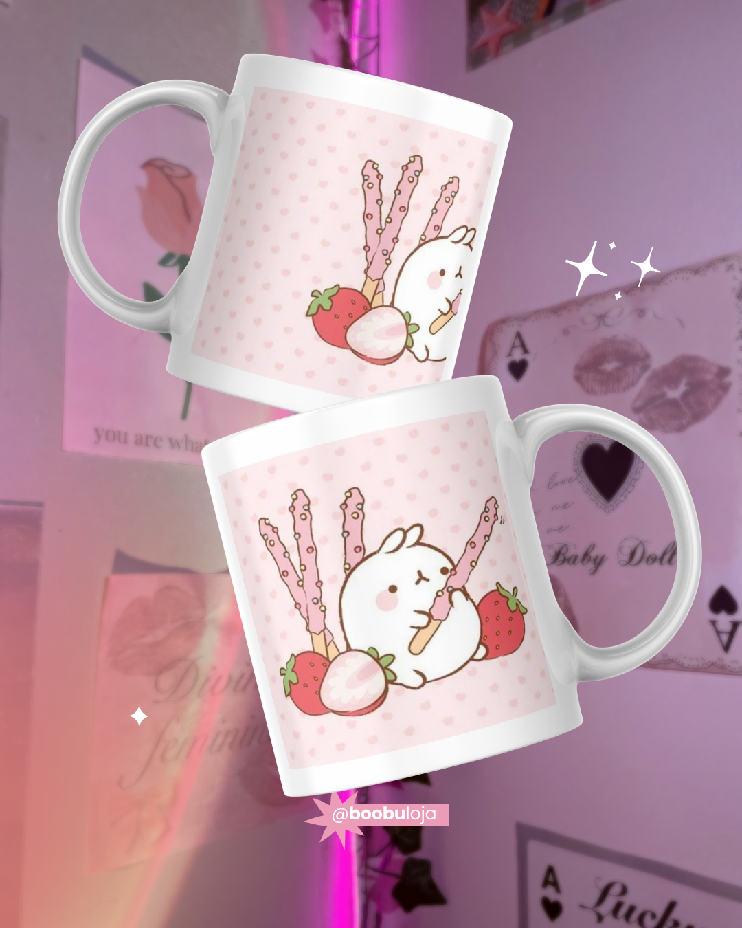 Caneca Ursinho Pepero