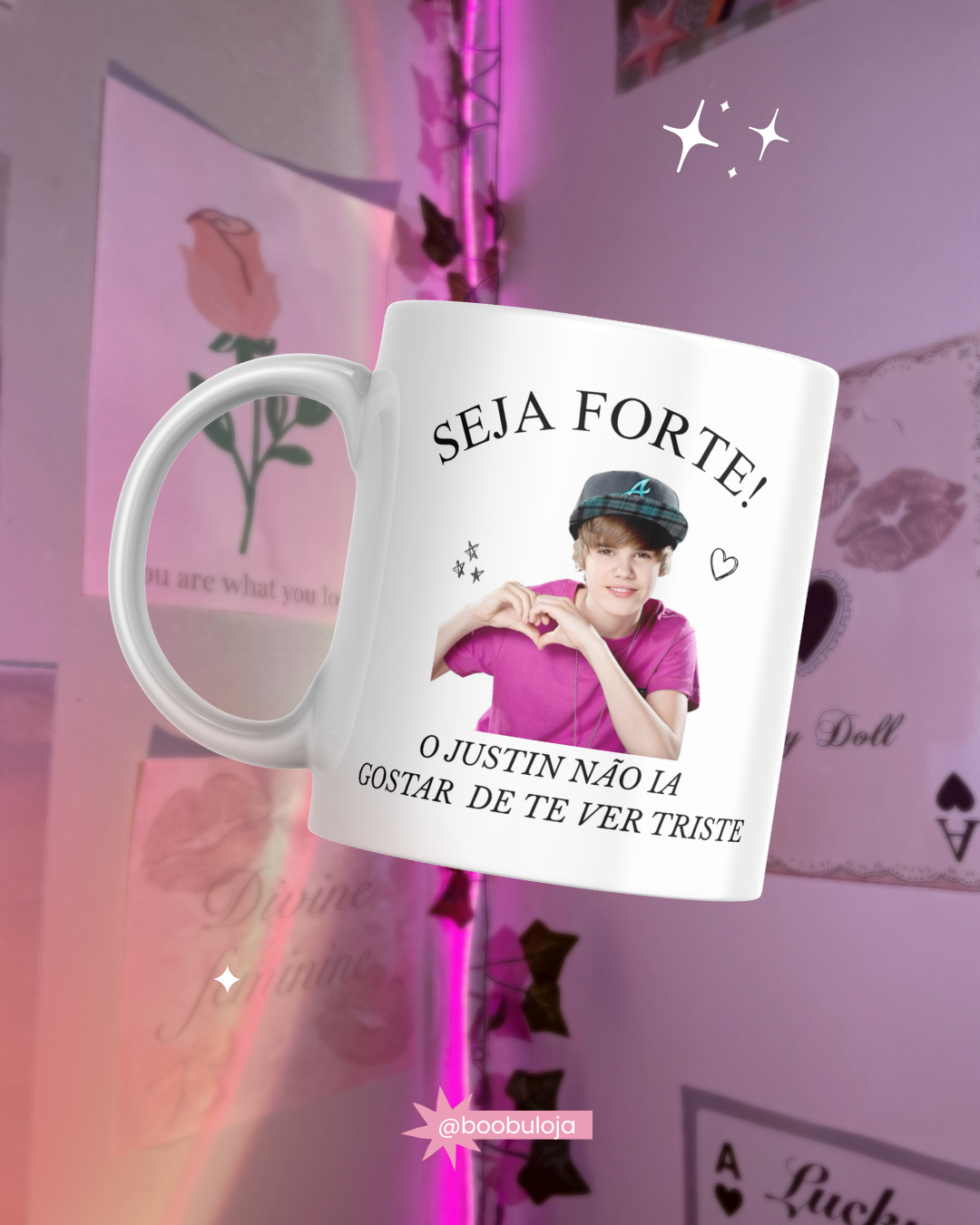 Caneca motivacional POP