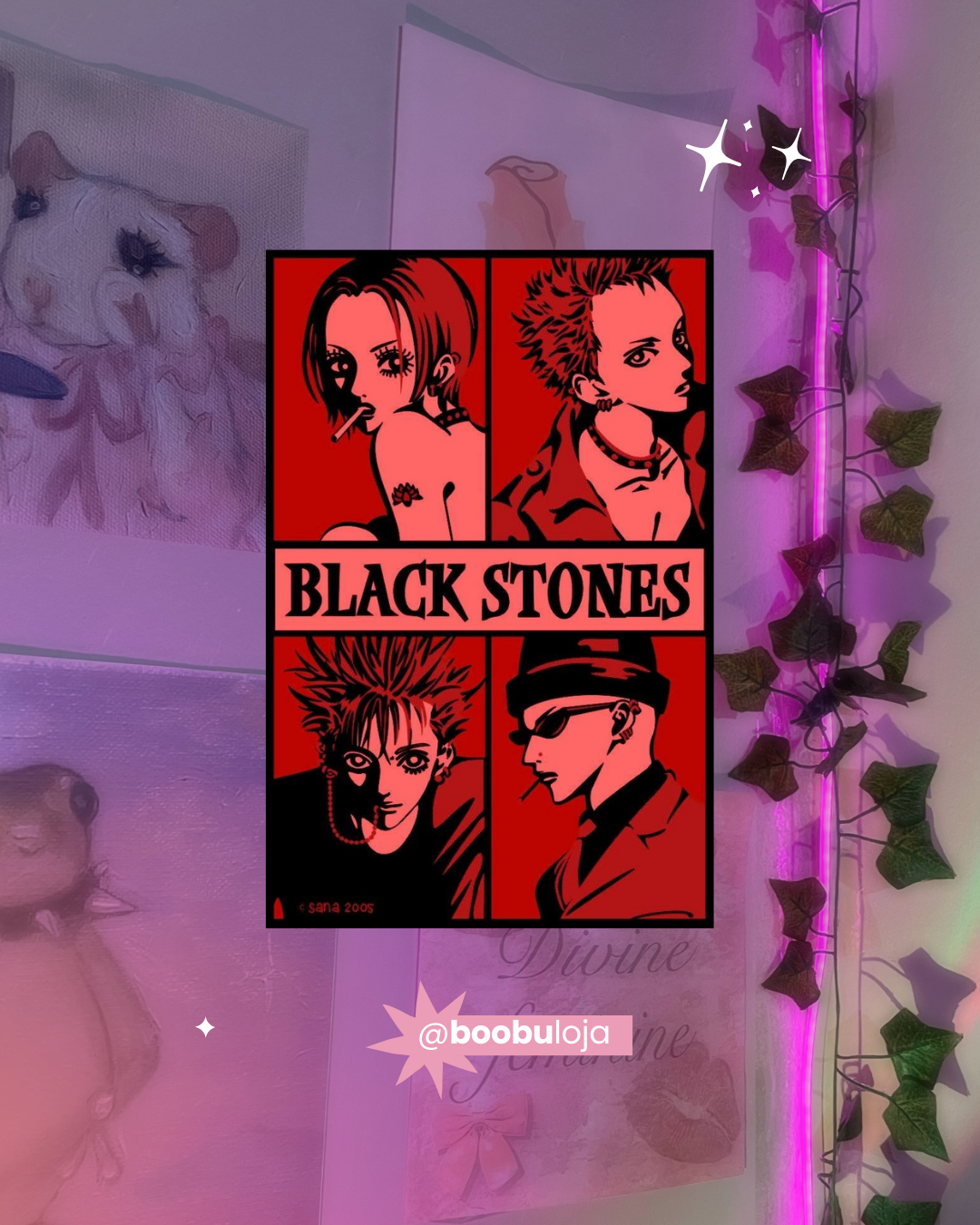Placa Black Stones