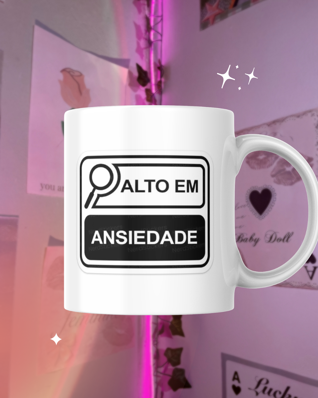 Caneca ALTO EM ANSIEDADE