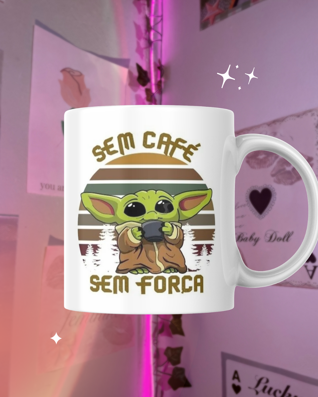 Caneca Baby yoda