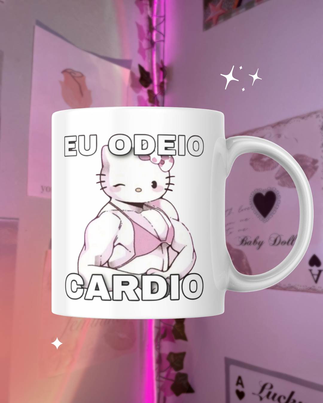 Caneca Hello cardio