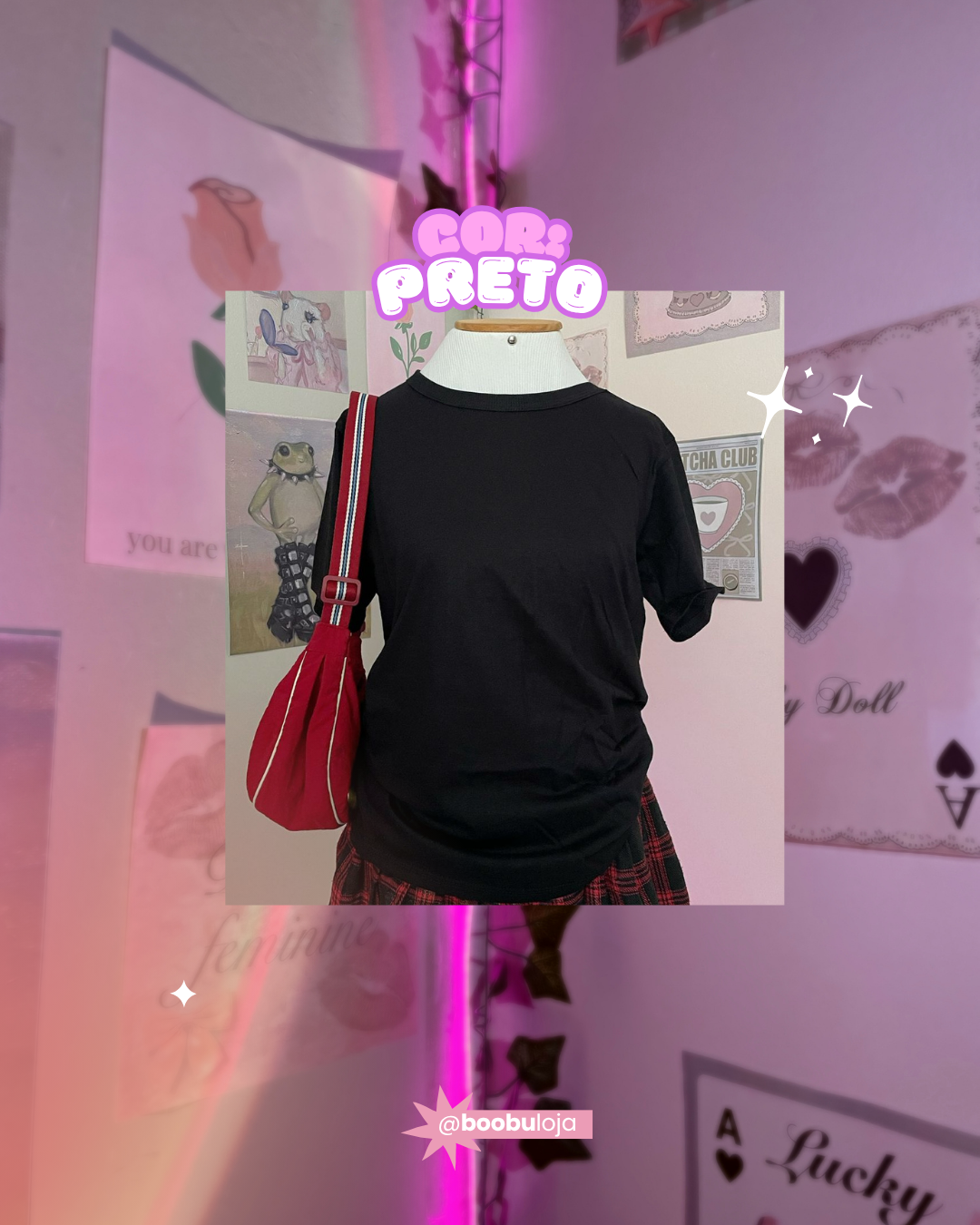 Camisa Oversized personalizável