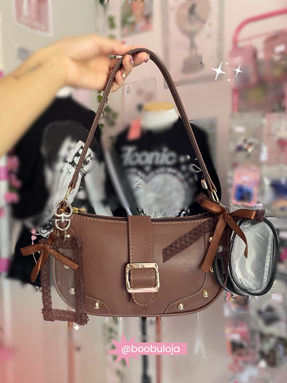 BOLSA BOOBU MARROM