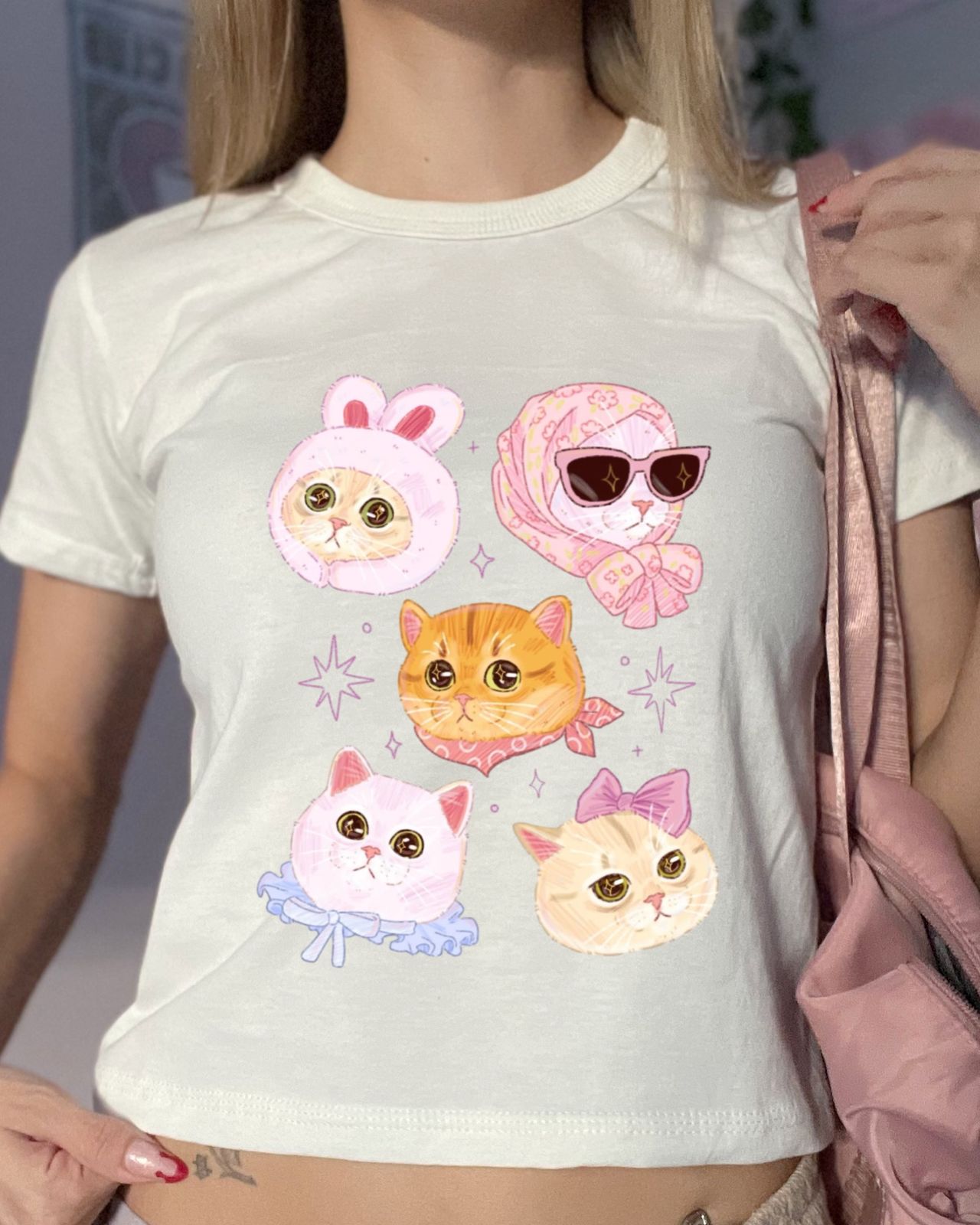 Girlie Cats Baby Tee