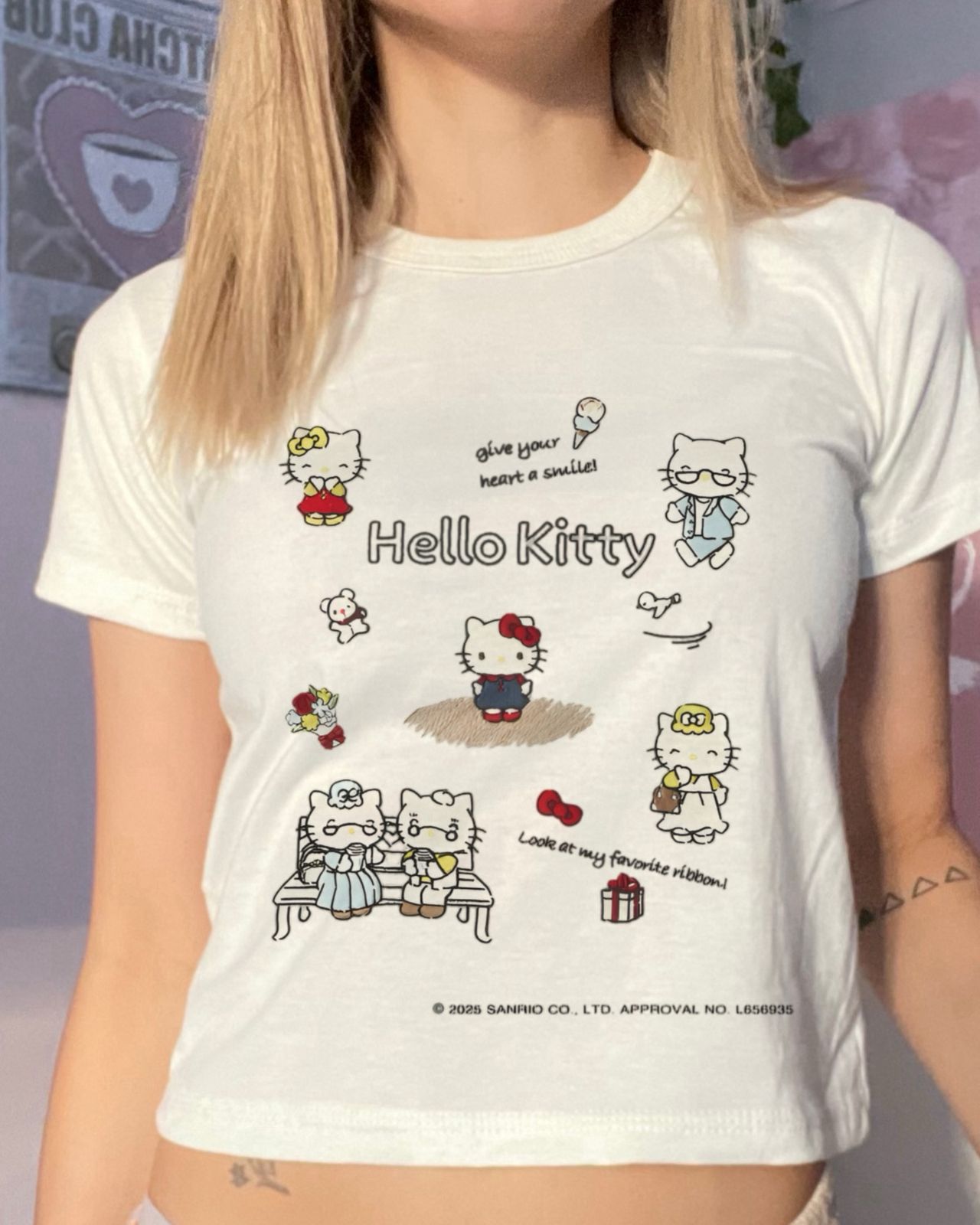 Hello Kitty Family Baby Tee