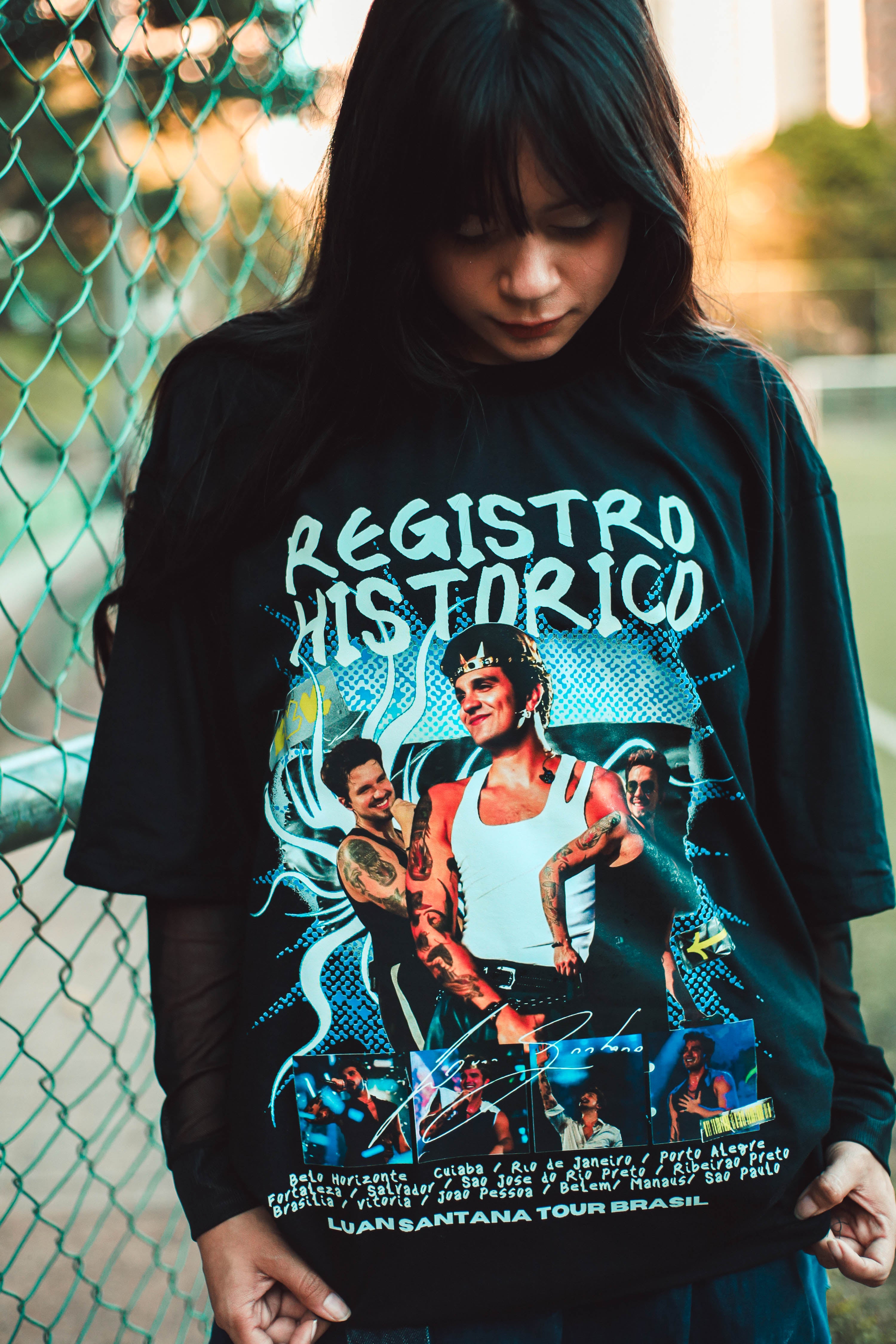 Oversized Luan Santana Registro histórico