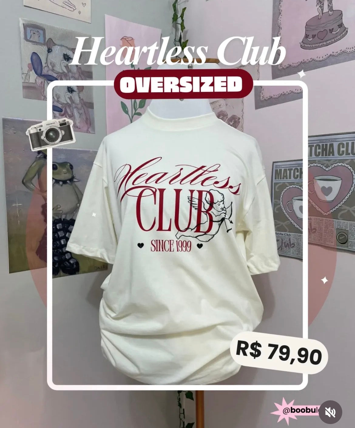 heartless club oversized