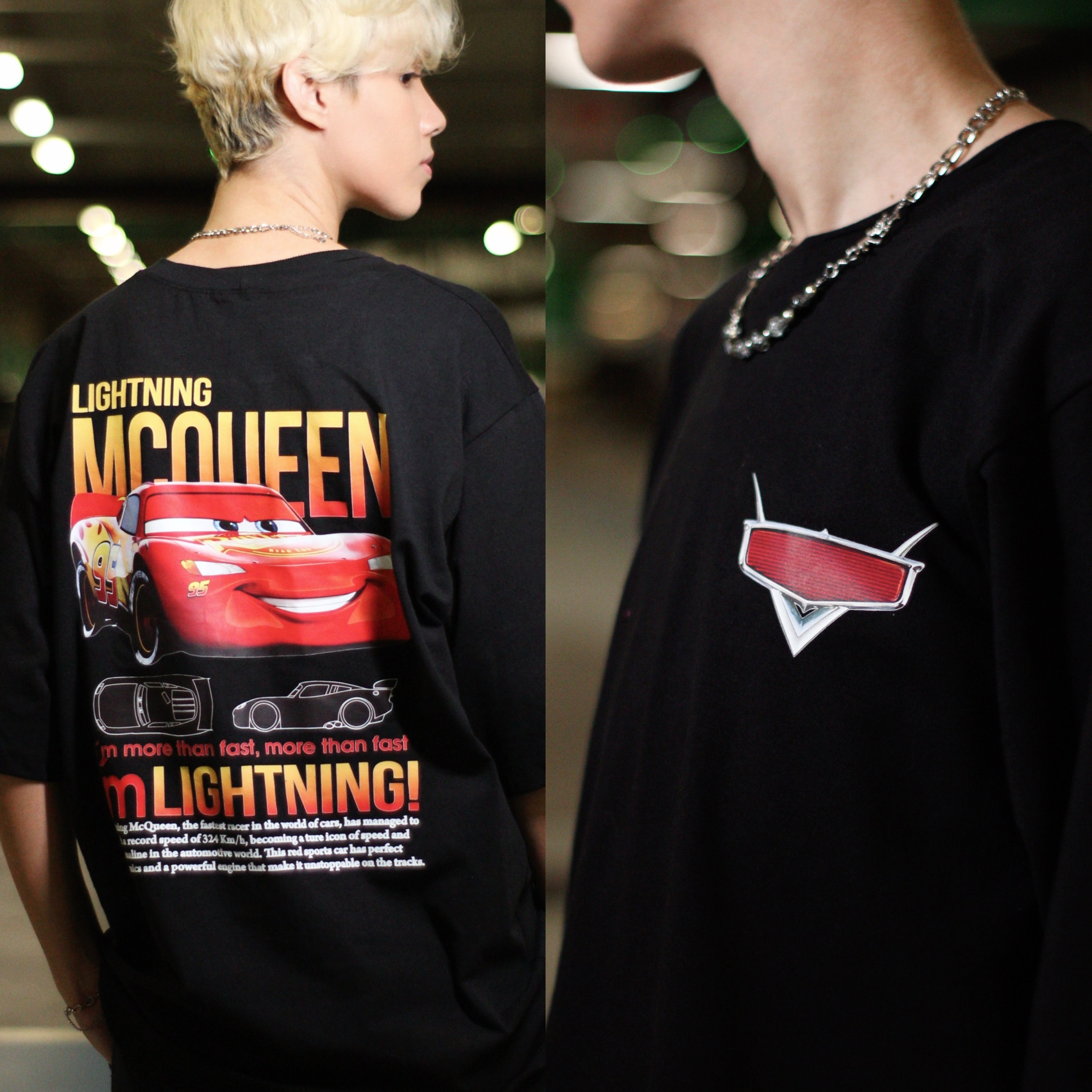 Kit sally e mcqueen oversized
