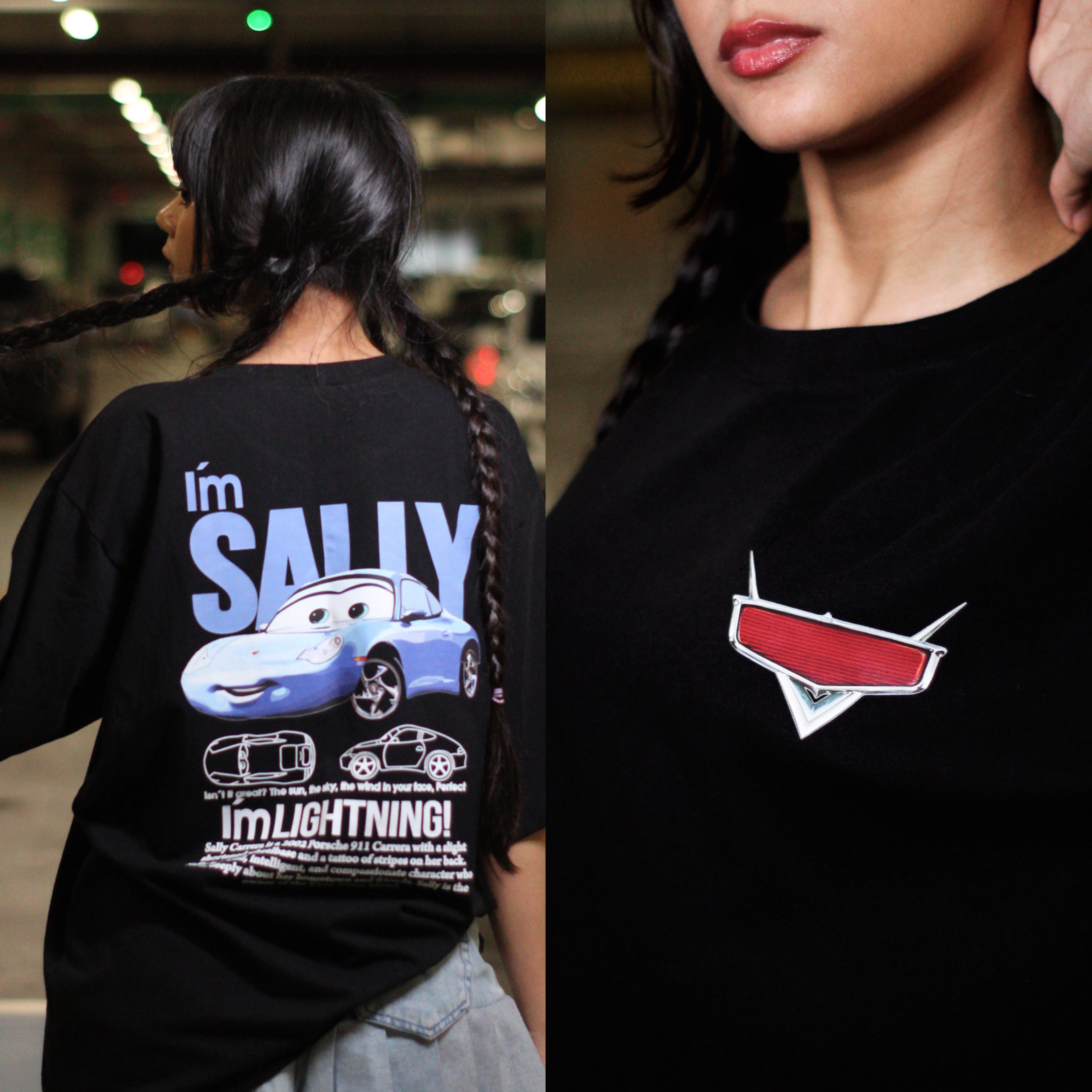 Kit sally e mcqueen oversized
