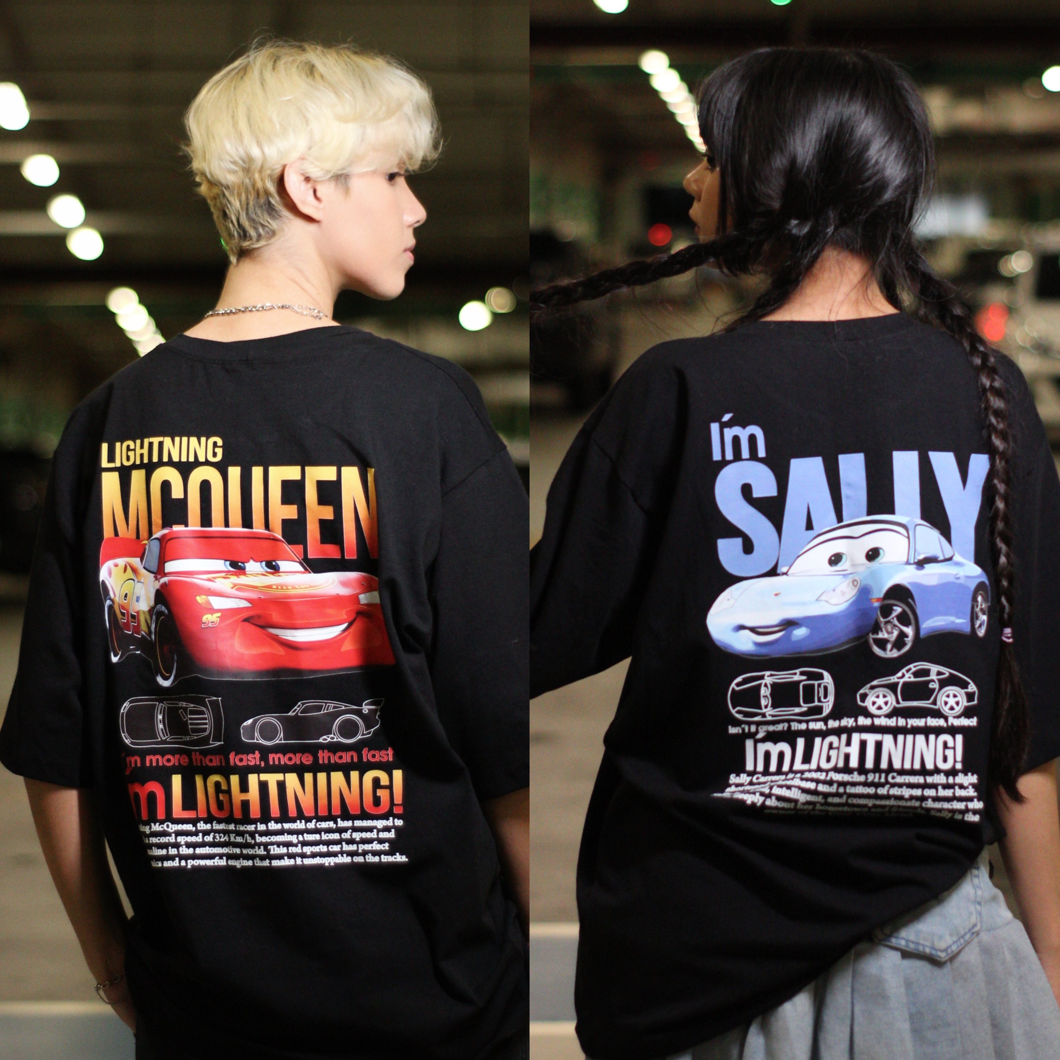 Kit sally e mcqueen oversized