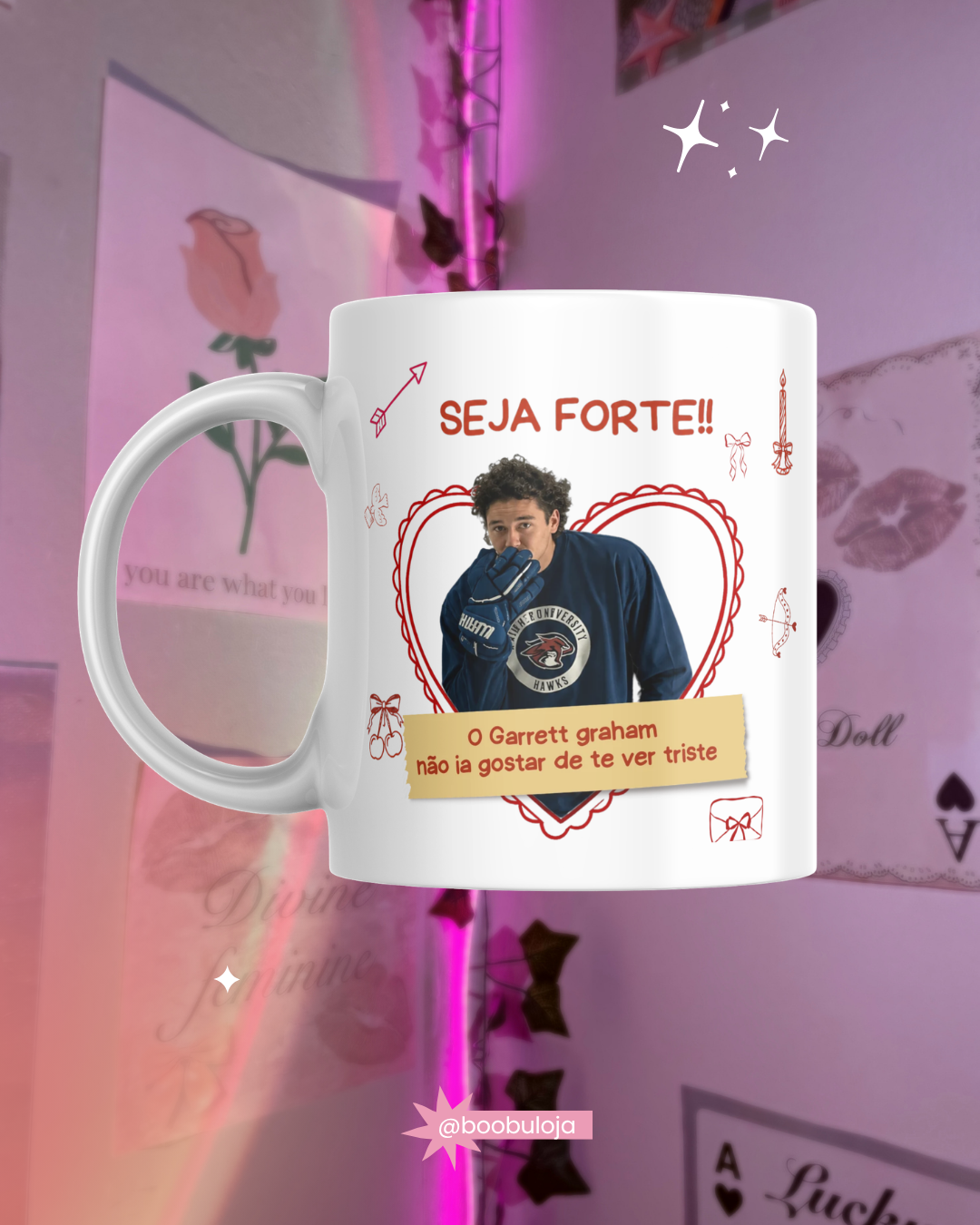 Caneca motivacional Garrett Graham
