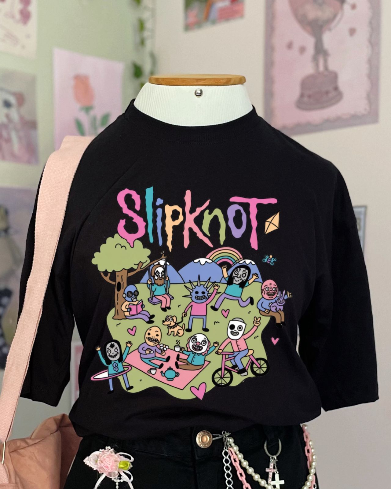 Oversized Slipknot black