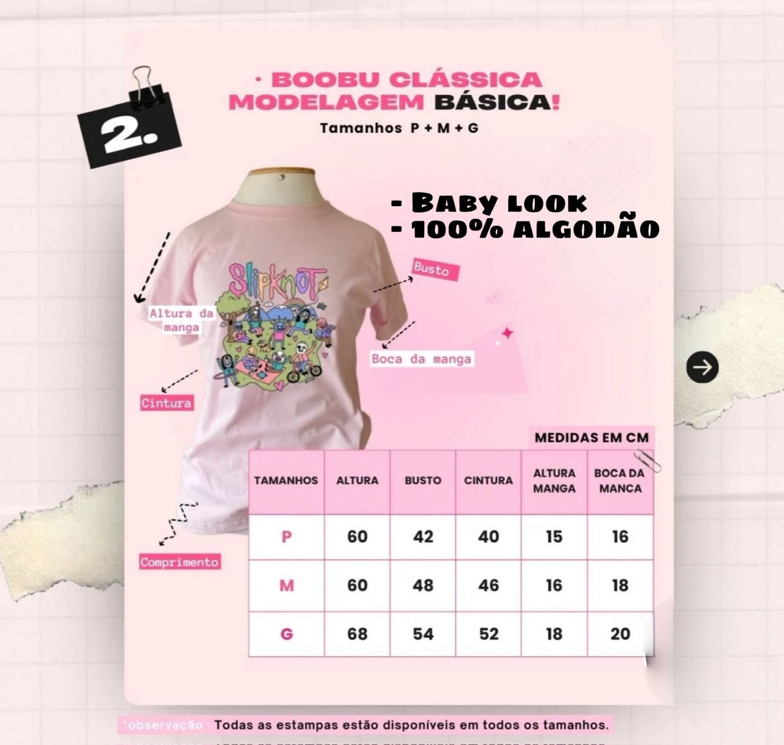 Country T-SHIRT BABY LOOK