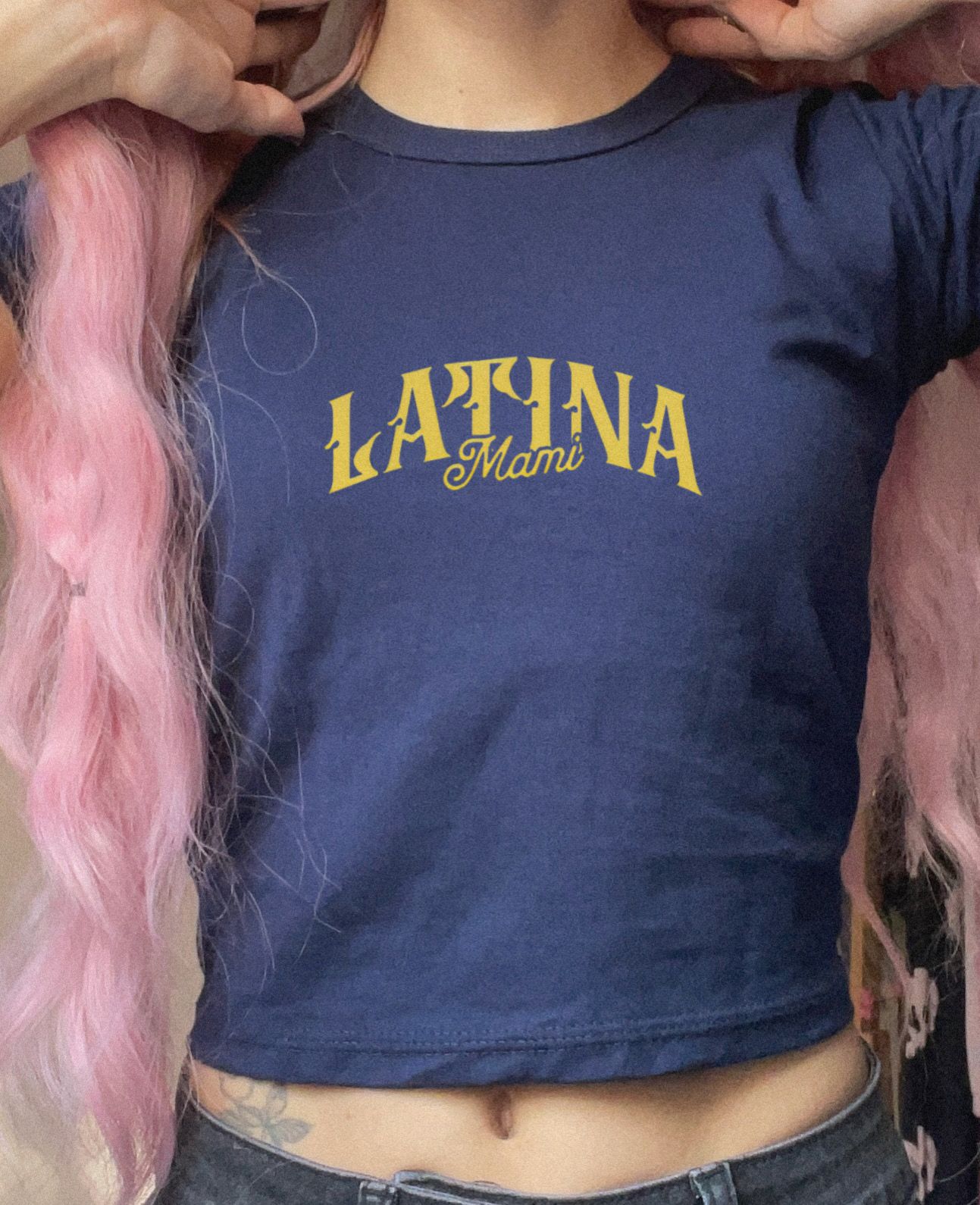 Latina mami baby tee