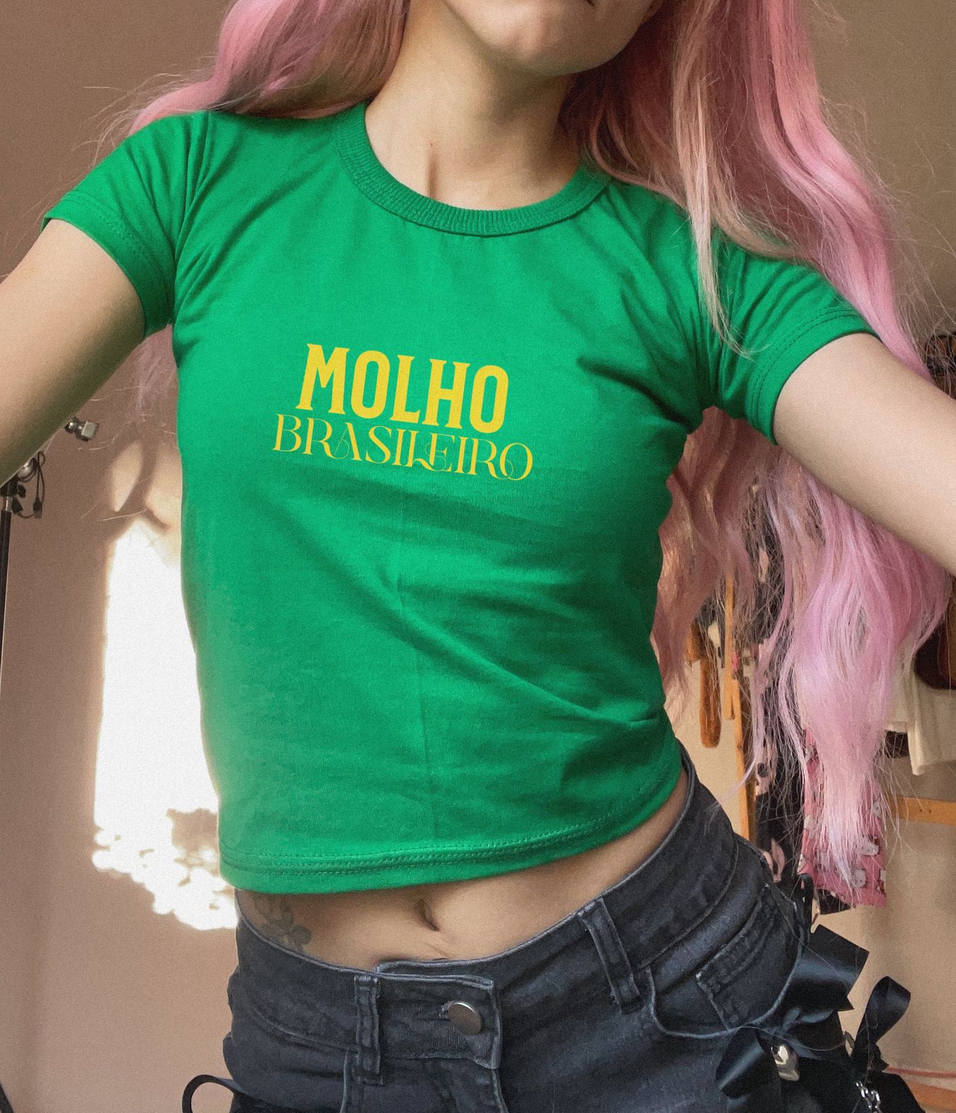 Molho Brasileiro baby tee