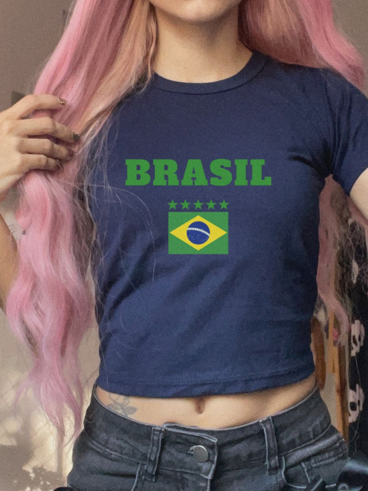 BRASIL baby tee