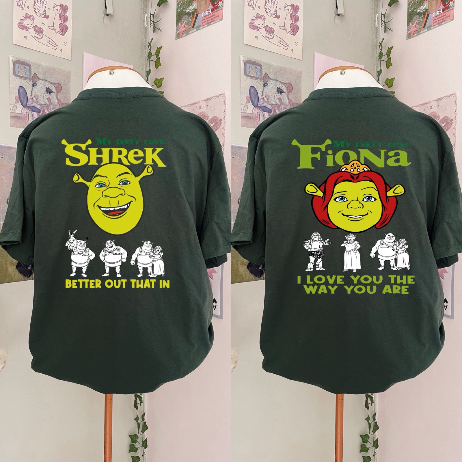 Kit casal Shrek tradicional