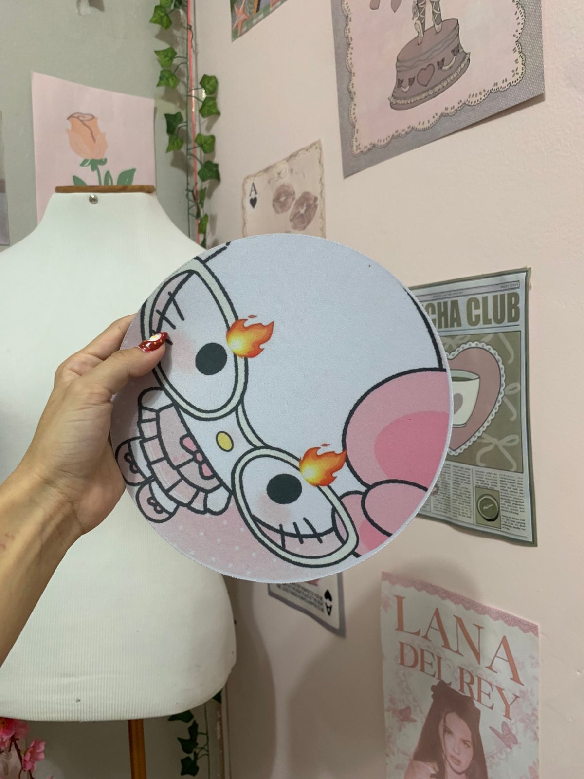 Mouse pad hello / diversos