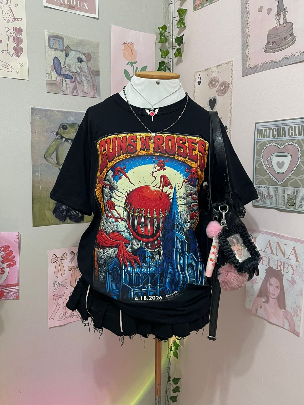 Guns n' roses catedral oversized