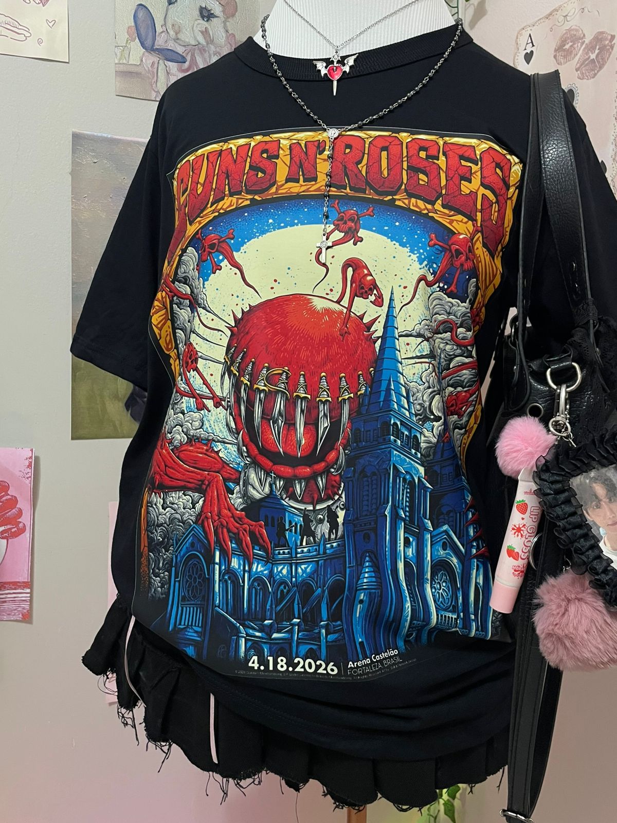 Guns n' roses catedral oversized