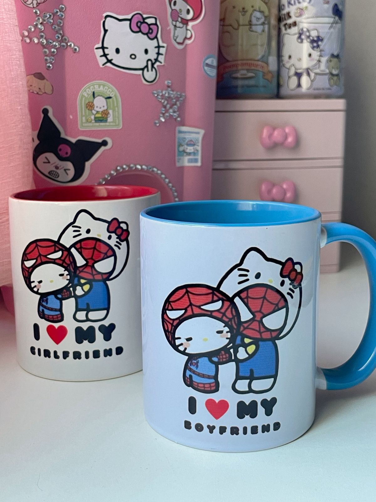 KIT caneca Hello  + Miranha