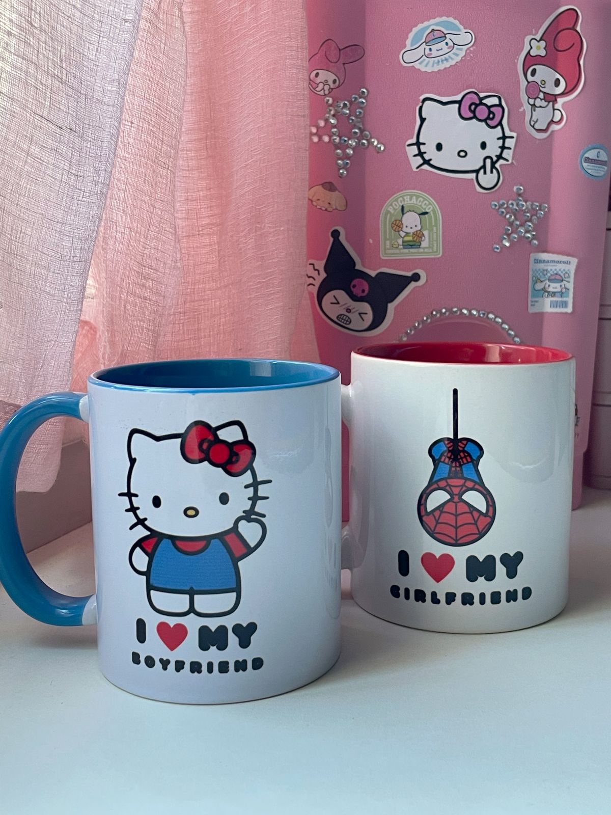 KIT caneca Hello  + Miranha