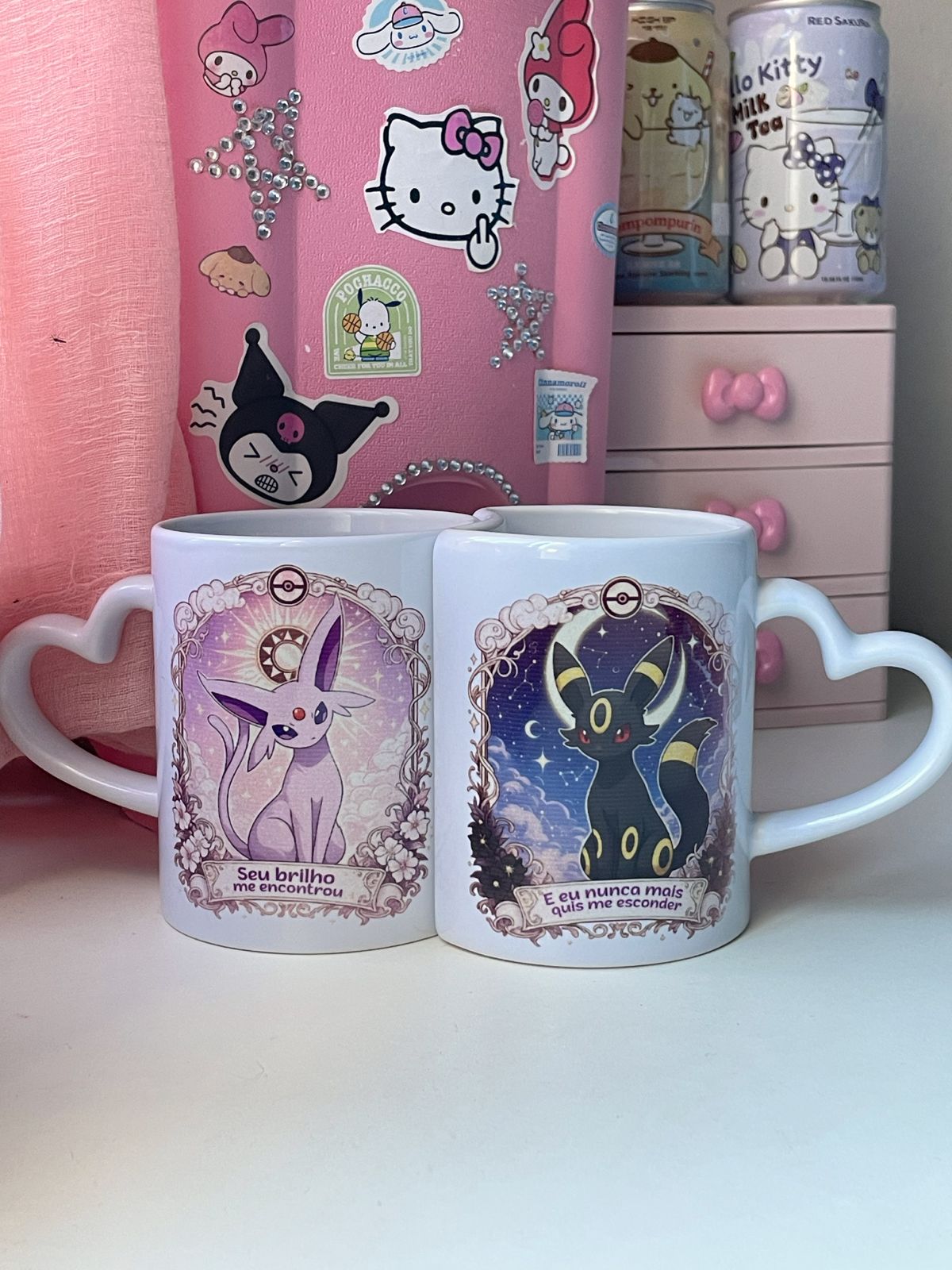 Kit caneca Pokémon espeon umbreon
