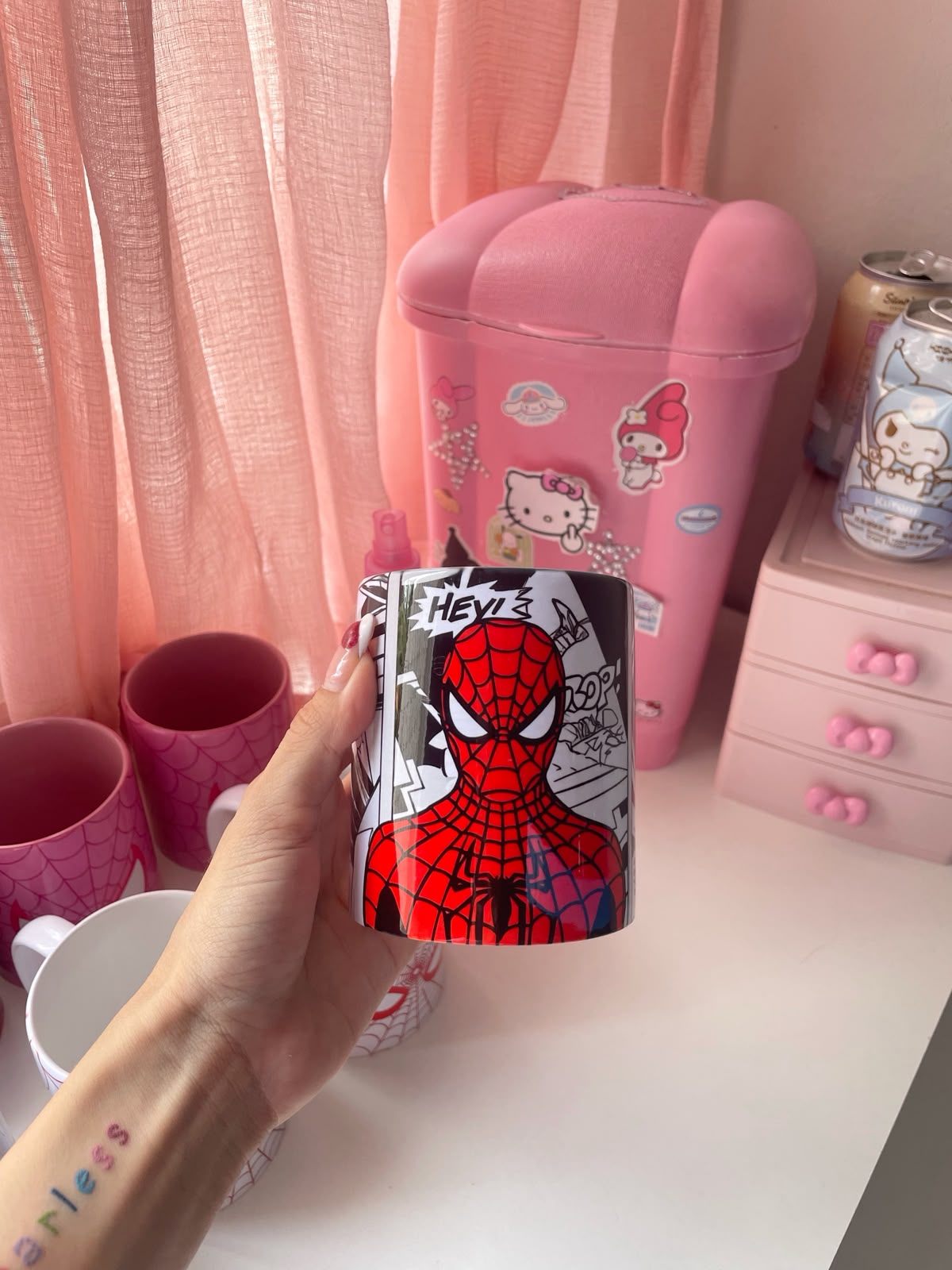 Gibi spider caneca