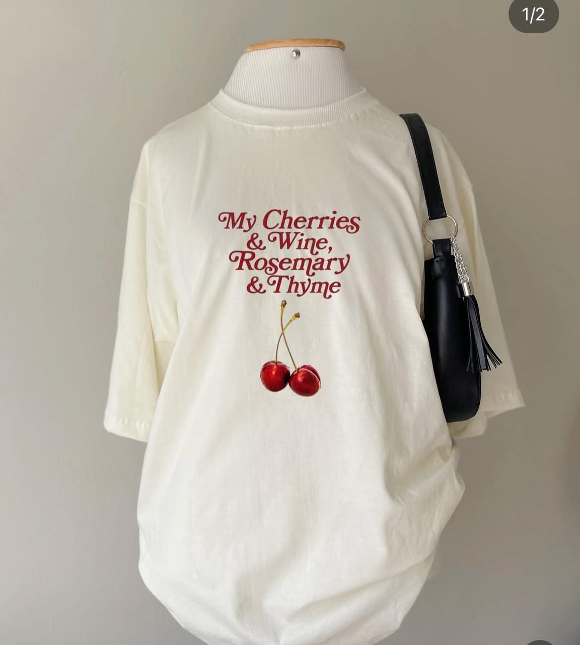 My cherries and Wine Lana Oversized