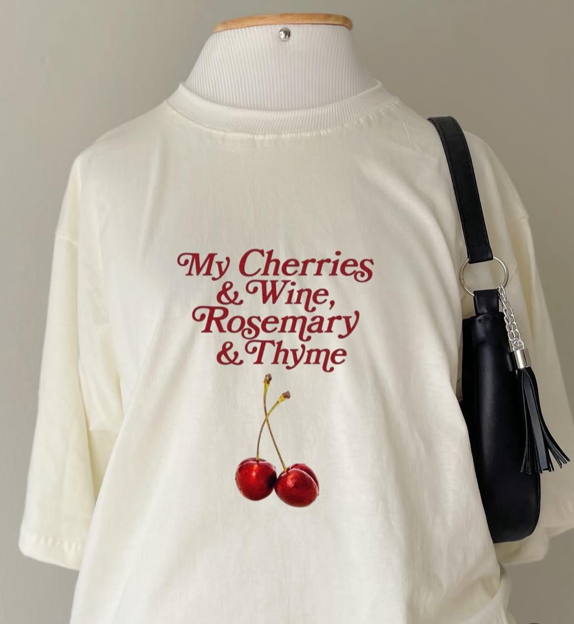 My cherries and Wine Lana Oversized