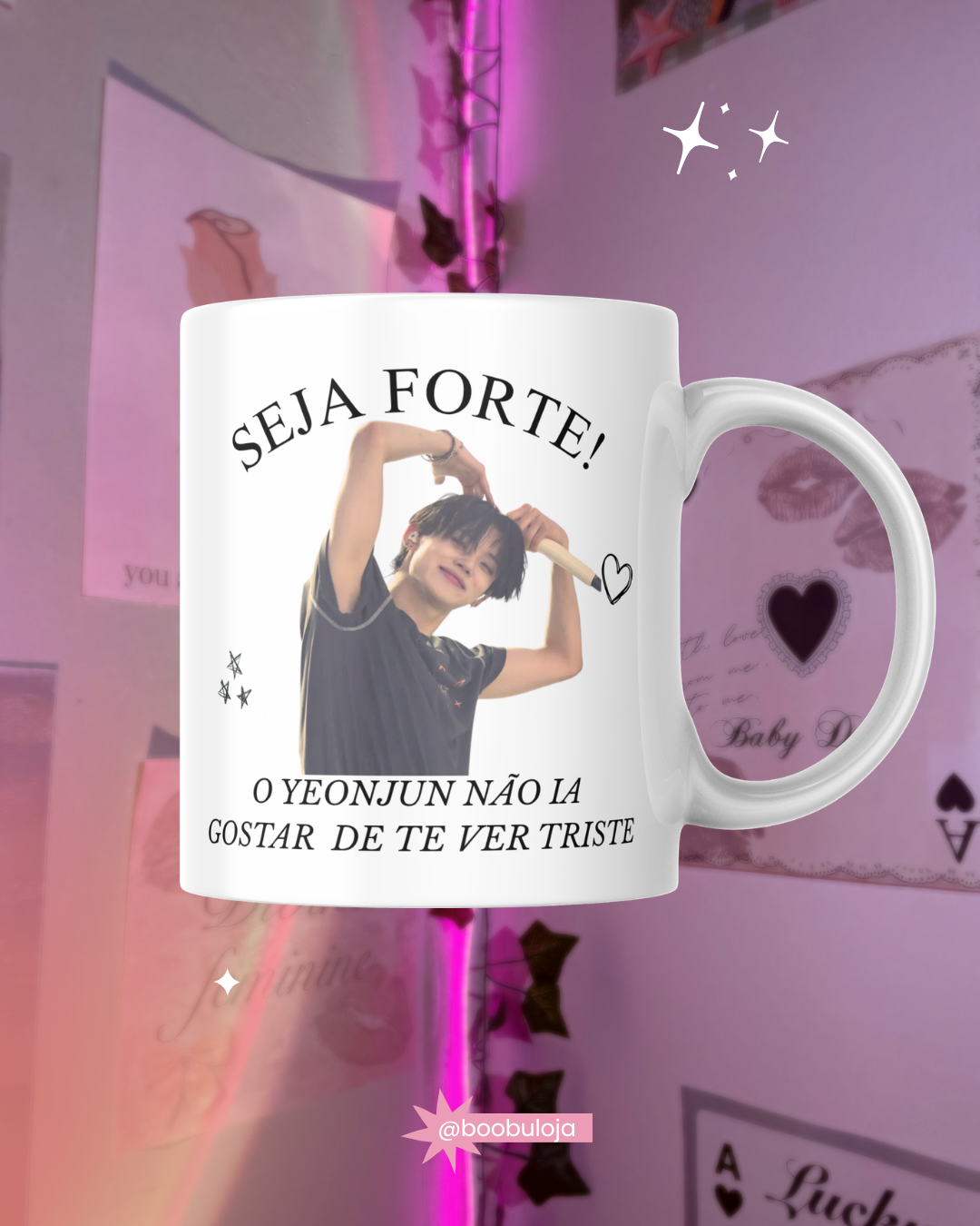 Caneca motivacional yeonjun