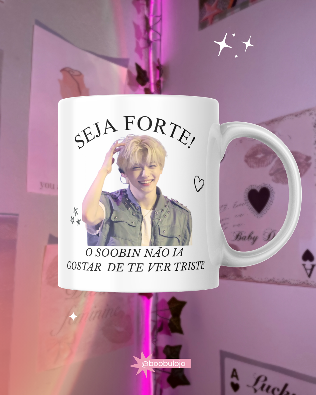 Caneca motivacional soobin