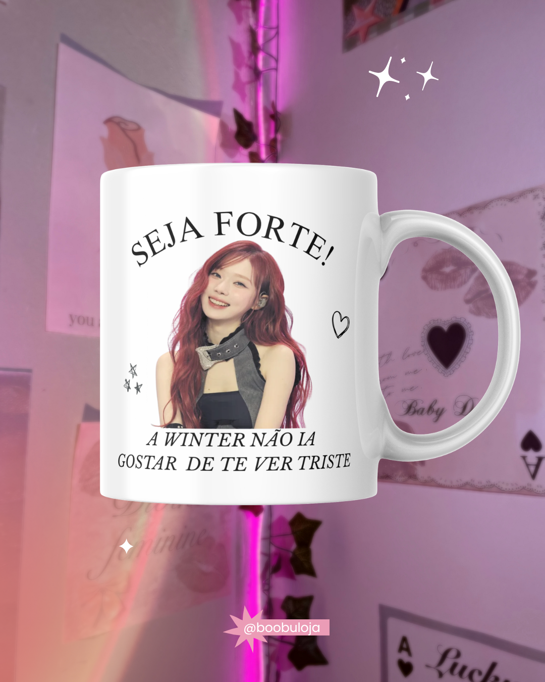 Caneca motivacional winter