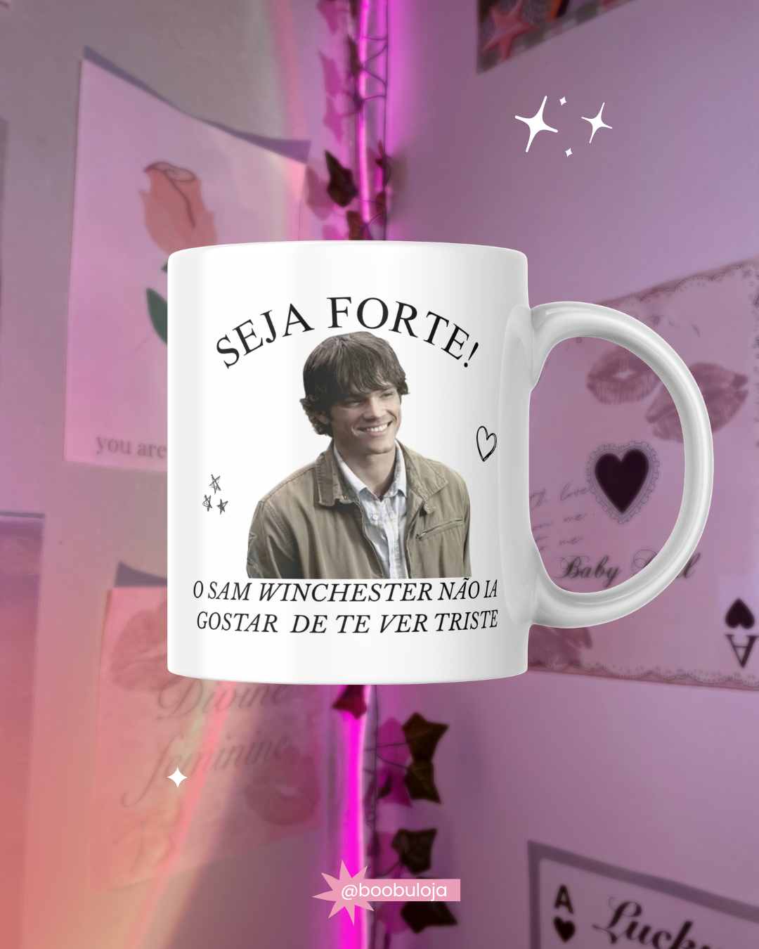 Caneca motivacional sam winschester