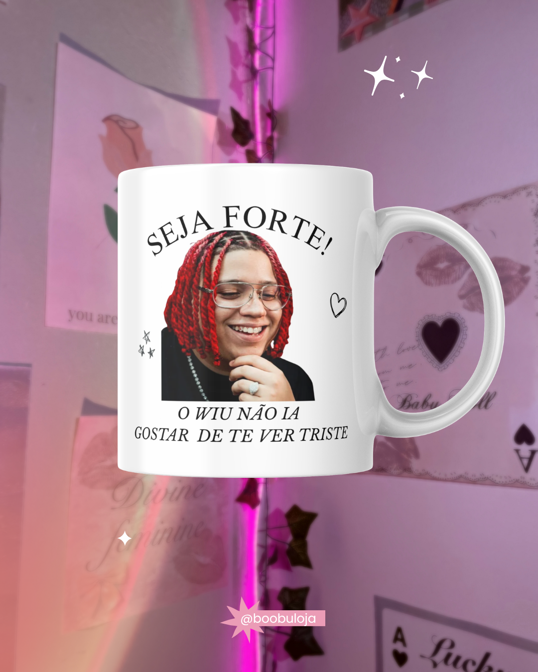 Caneca motivacional wiu