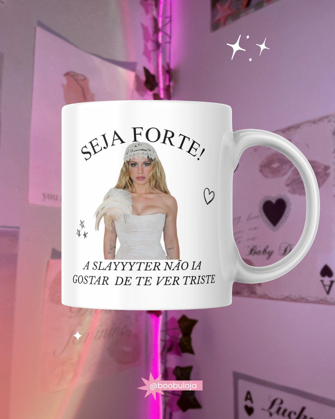 Caneca motivacional slayyyter