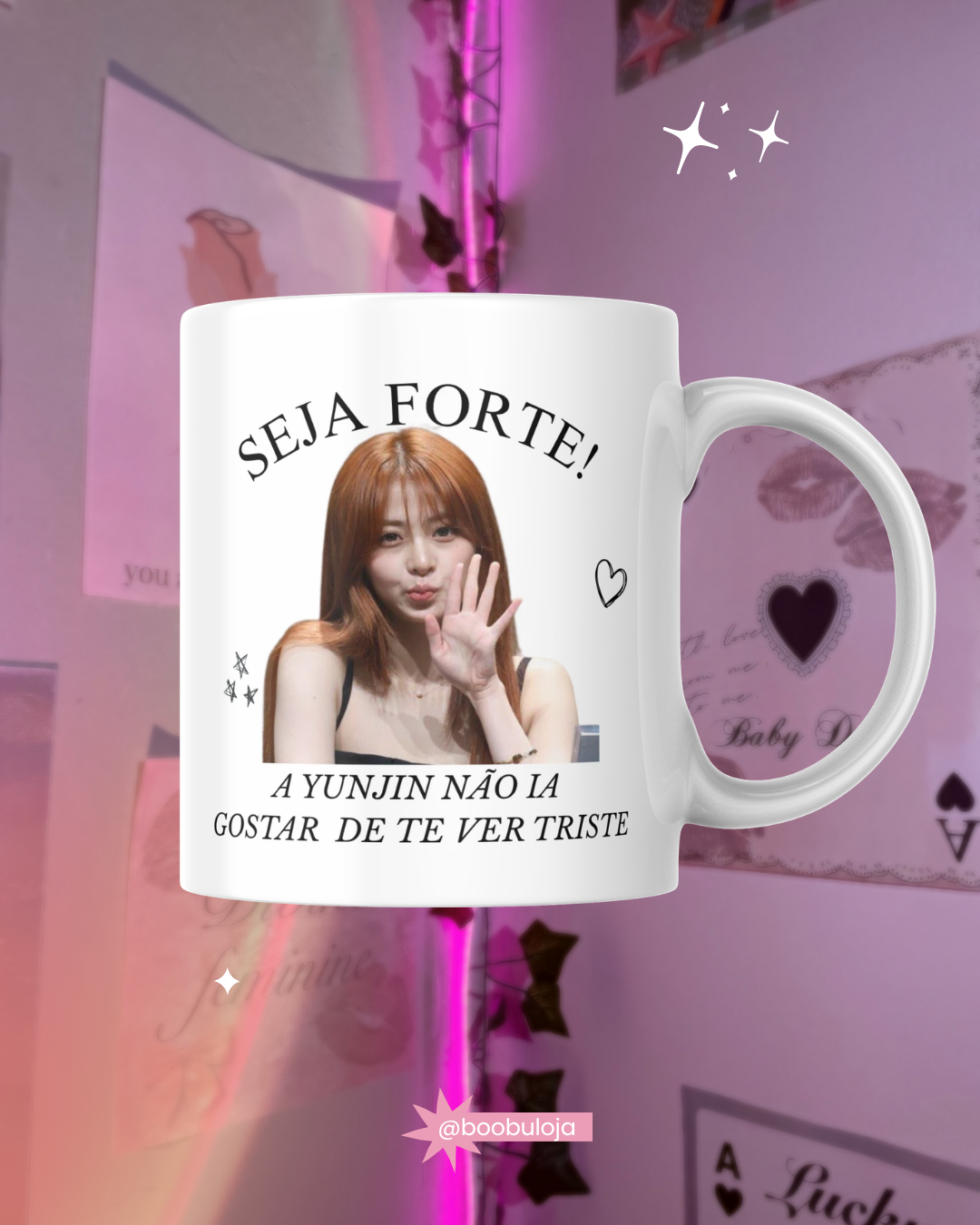 Caneca motivacional yunjin