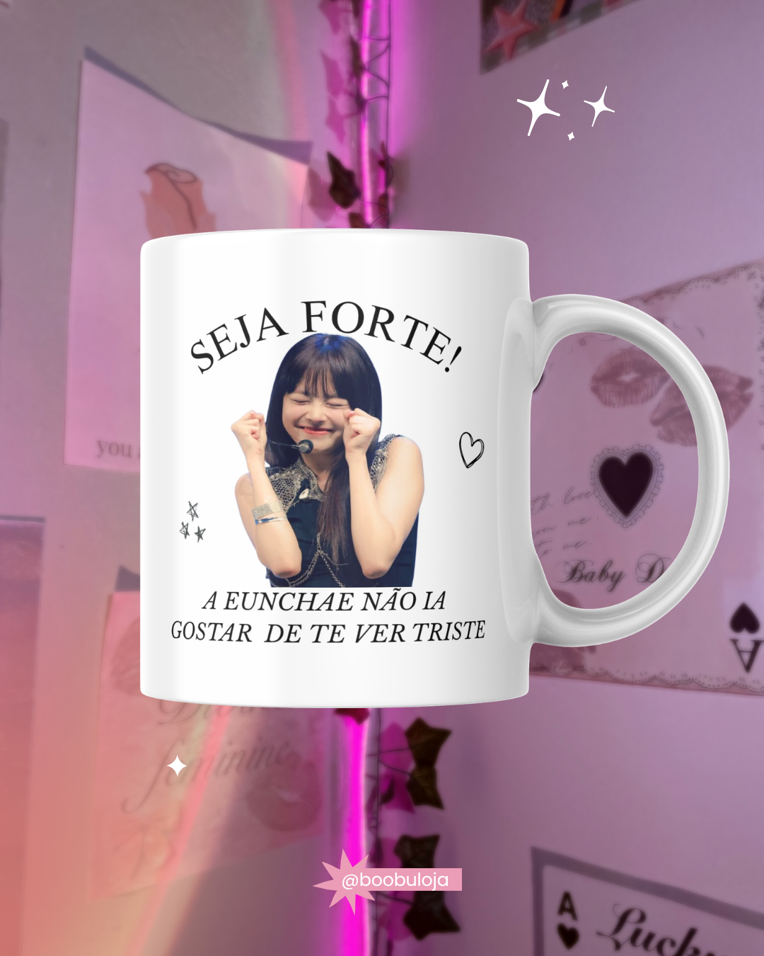Caneca motivacional eunchae