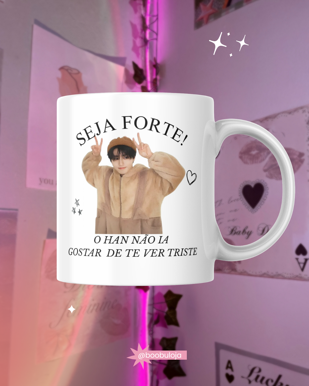 Caneca motivacional han jisung