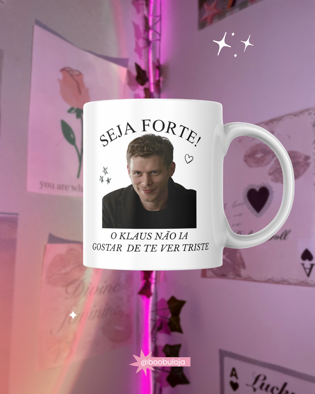 Caneca Diários de um Vampiro Motivacional